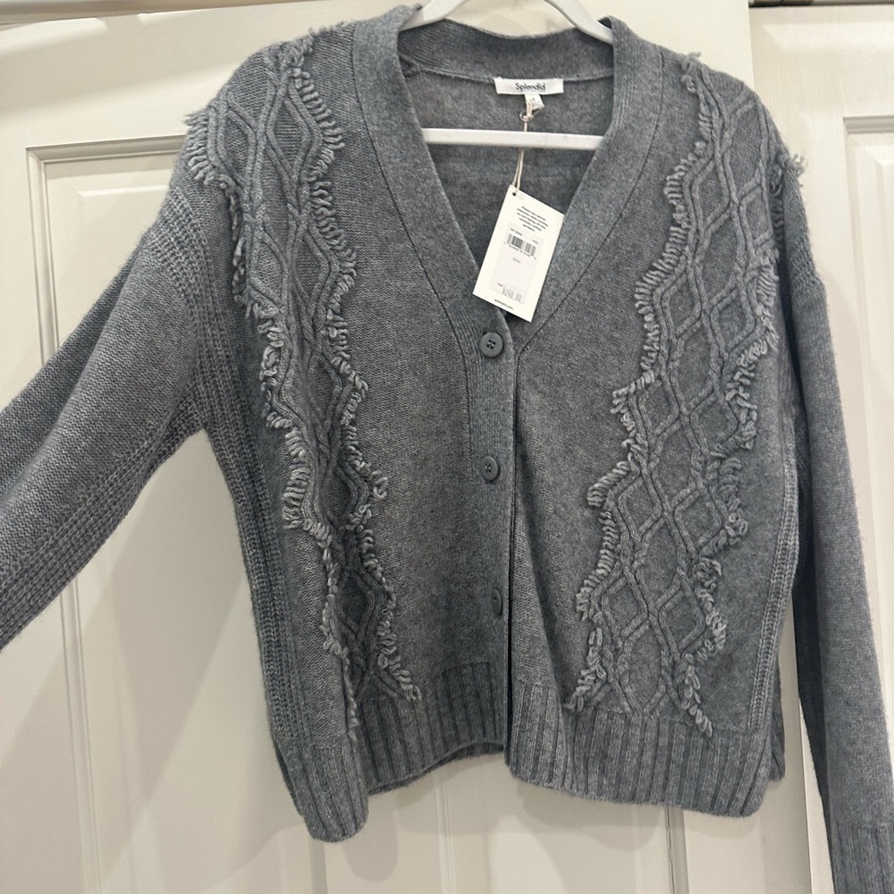 NWT SPLENDID knit sweater size s - Picture 5 of 6